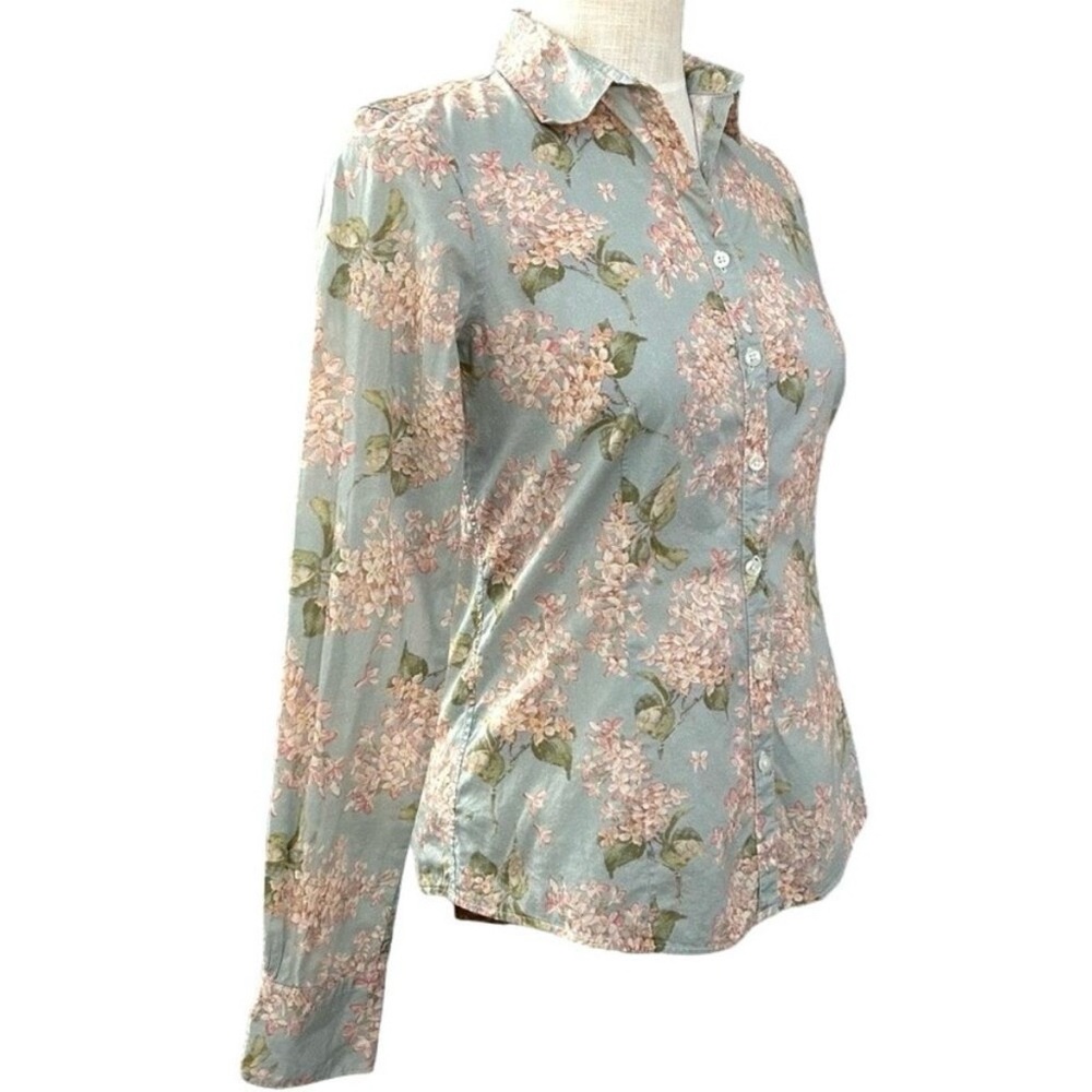 Liberty Art Fabric + Brooks Brother’s Floral Button-Front Long-Sleeve Shirt - Picture 9 of 11